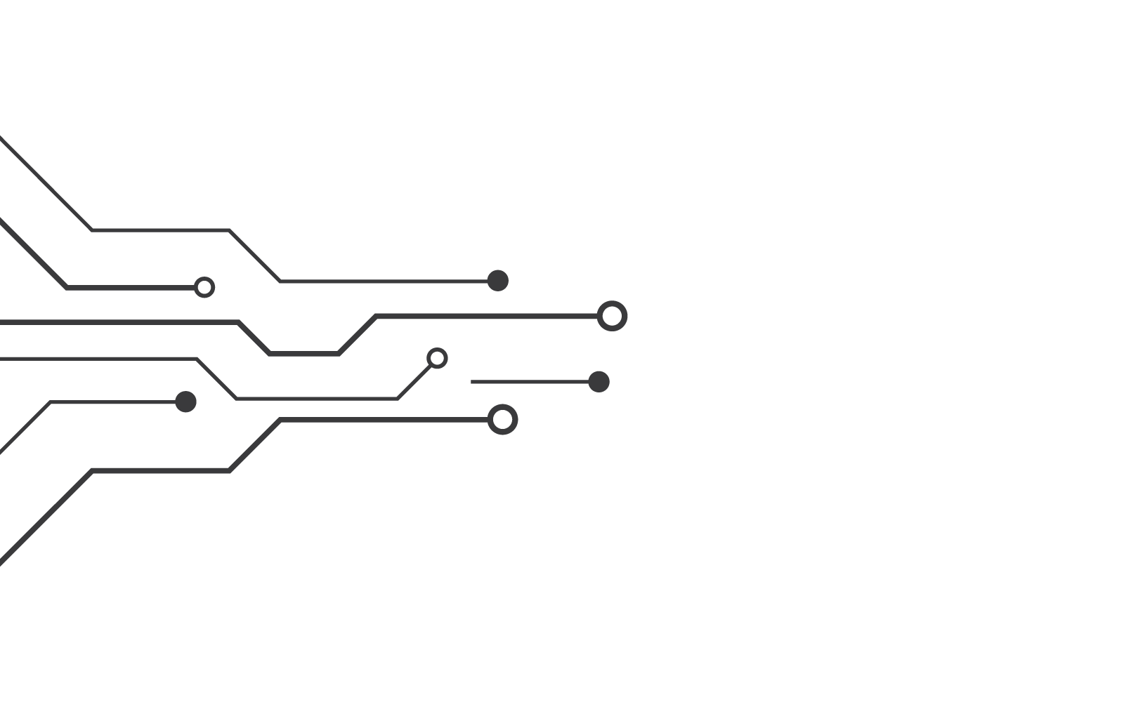 Circuit technology template vector template