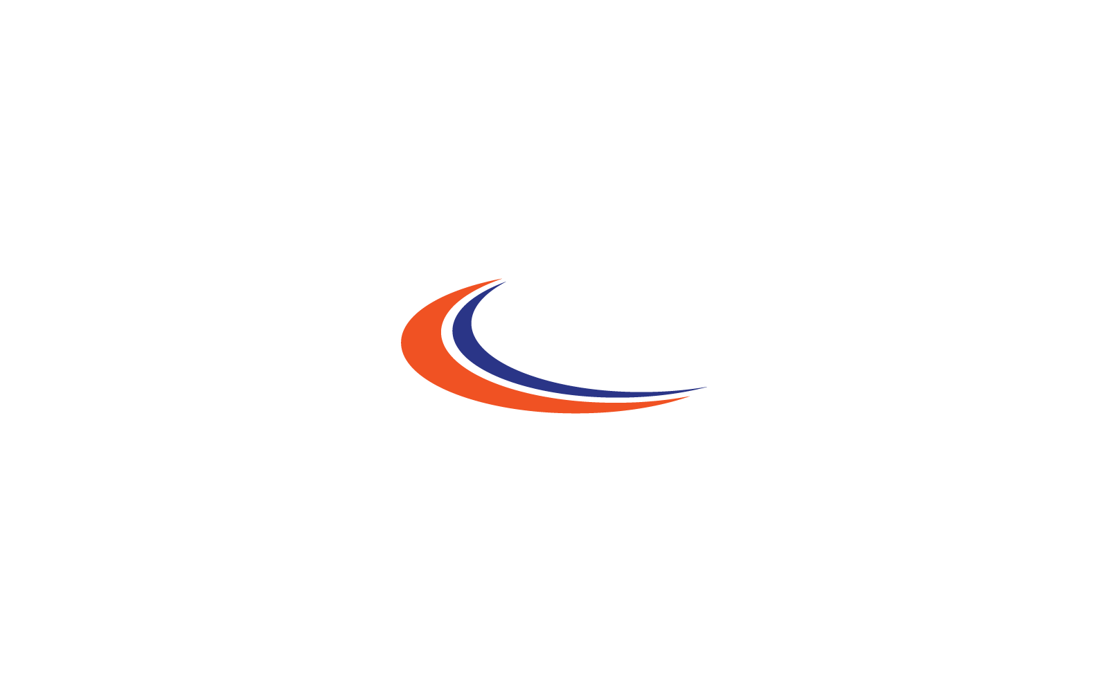 Swoosh logo illustration icon vector template