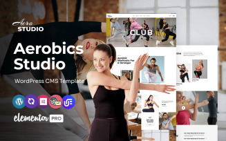 Aero Studio - Aerobics Classes Multipurpose WordPress Elementor Theme