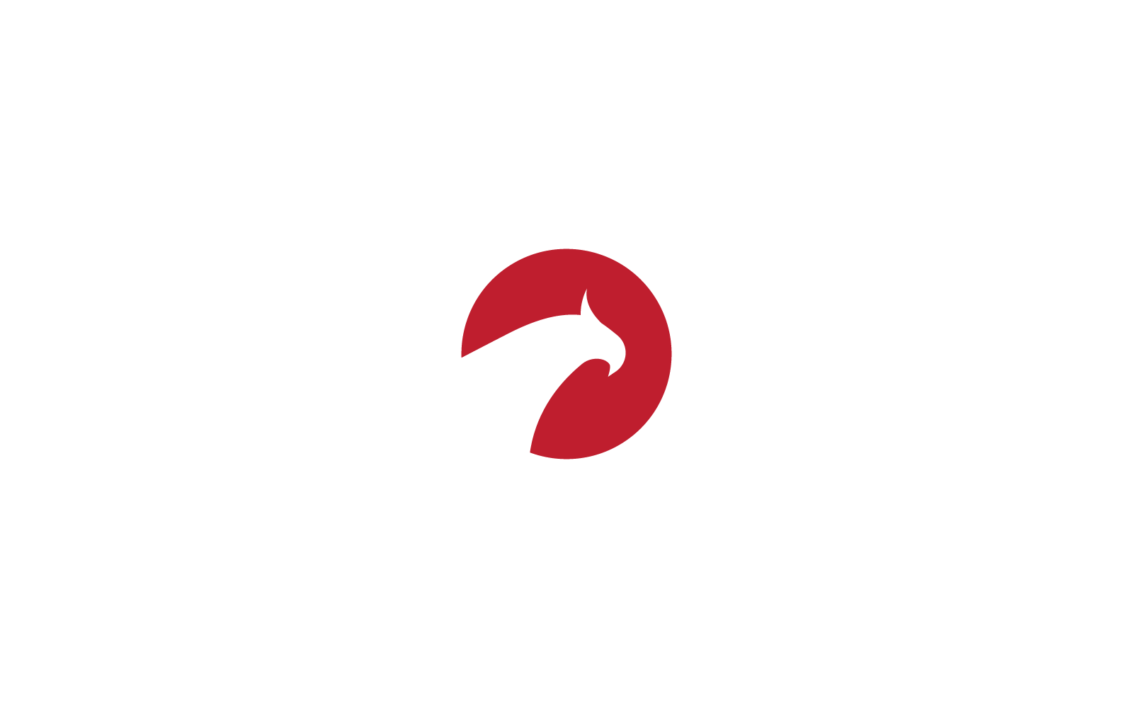 Logo sokoła orła ptaka Szablon wektora