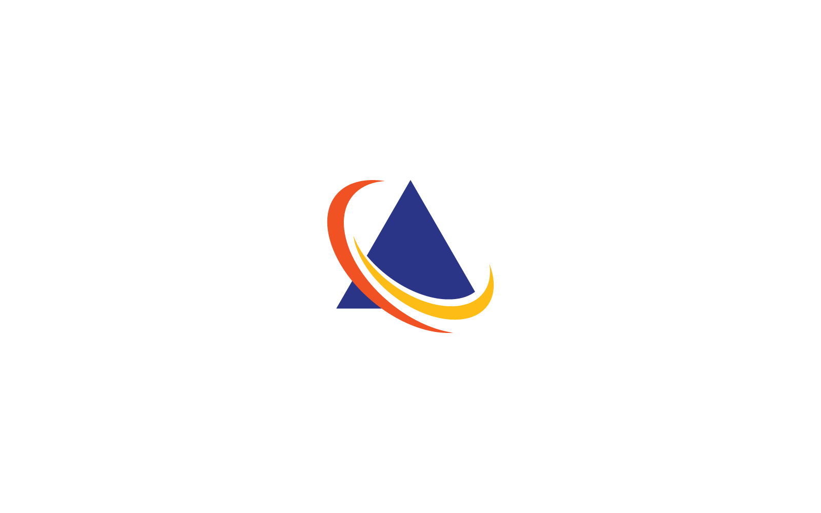 Pyramid Logo Template vector ilustration