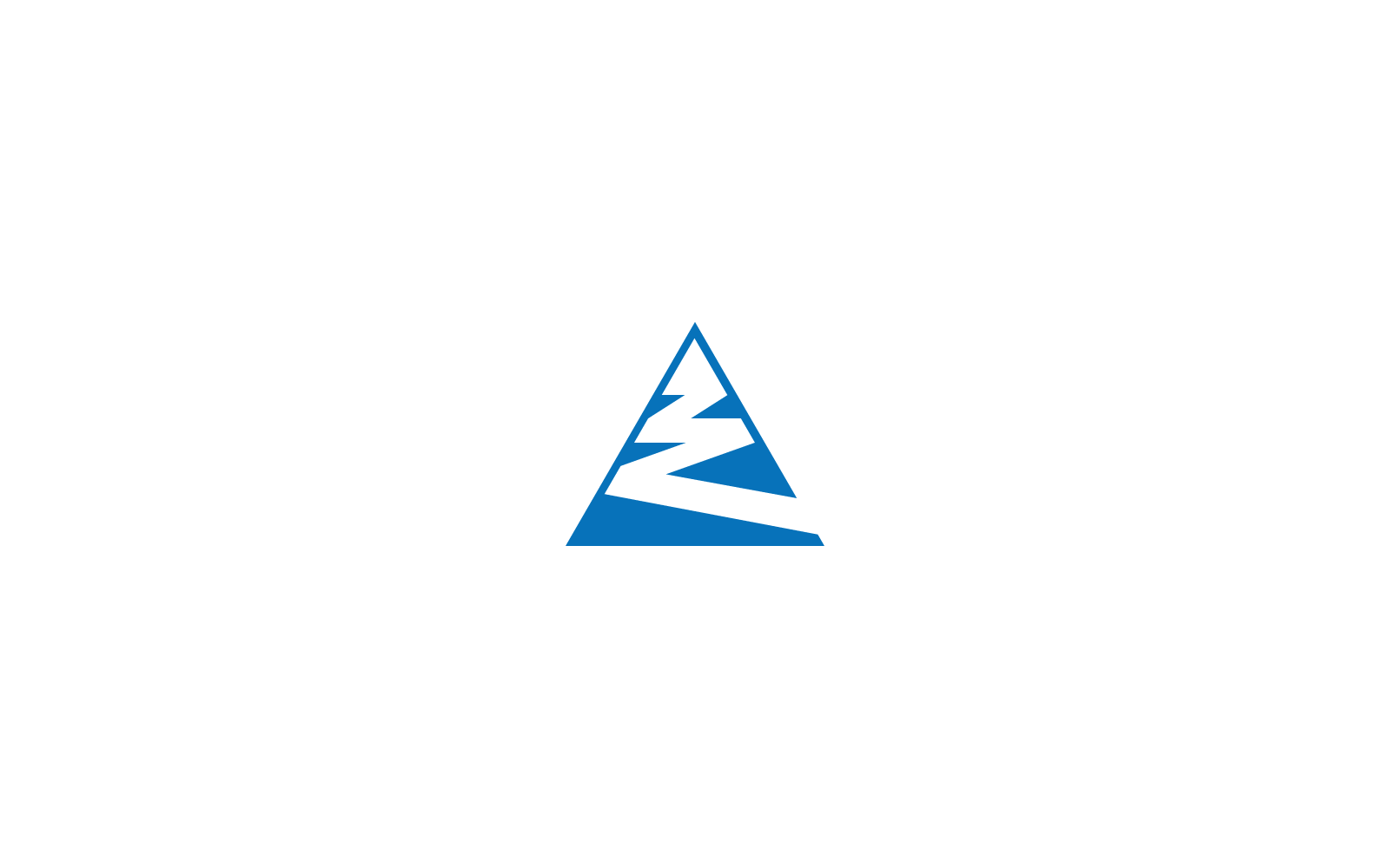 Pyramiden-Logo-Vorlage, Design-Vektorillustration