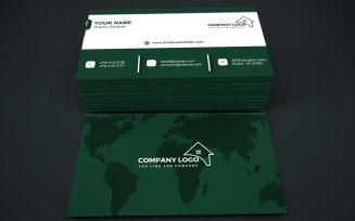 Visiting Card Template with Customizable Designs - 309