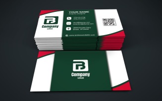 Visiting Card Template with Customizable Designs - 312