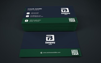 Visiting Card Template with Customizable Designs - 316