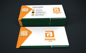 Visiting Card Template with Customizable Designs - 319