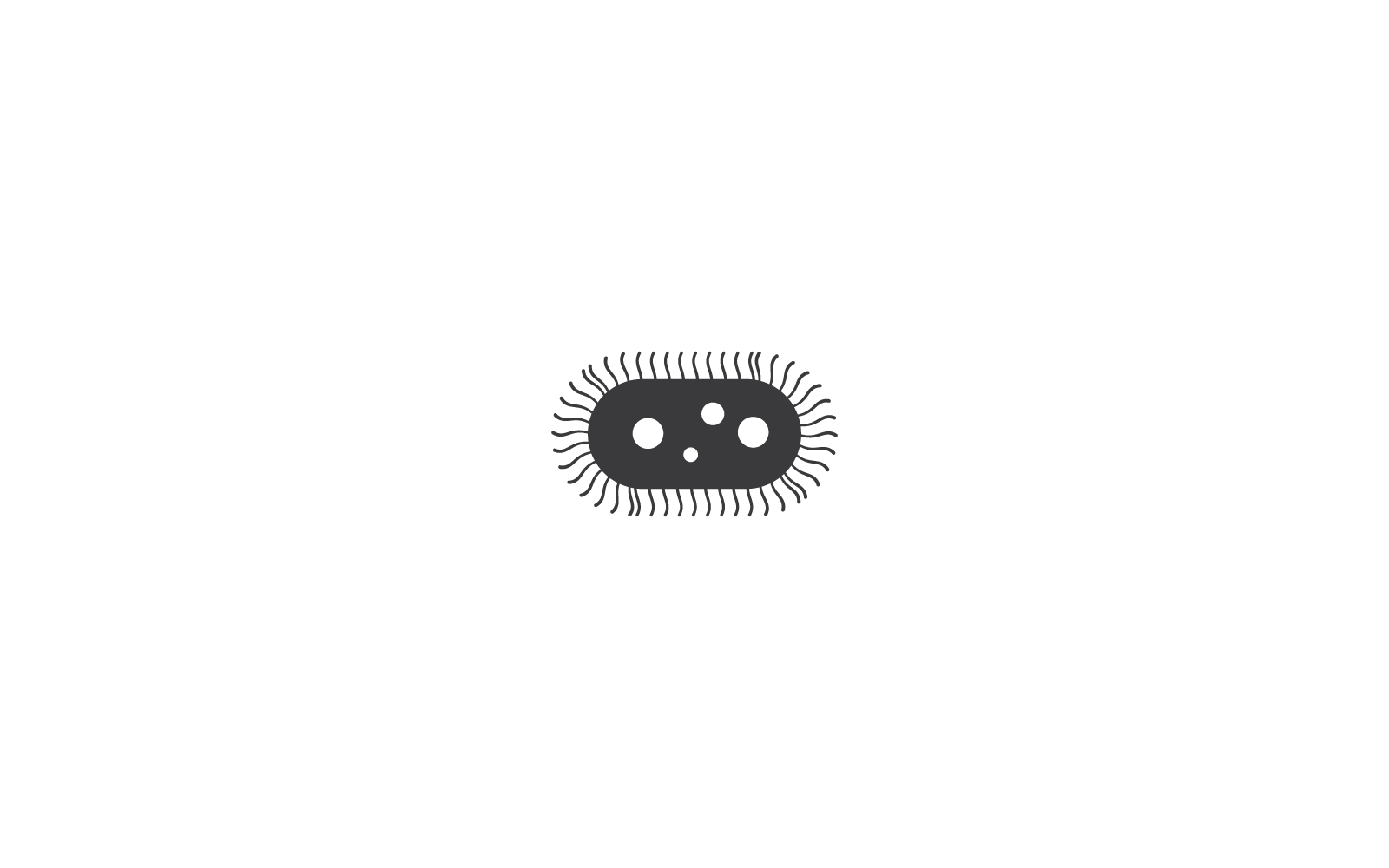 Bacterial Probiotic illustration vector flat design