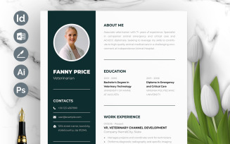 Creative And Professional Resume Template Design