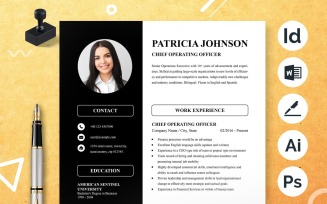 Elegant Resume Template Design