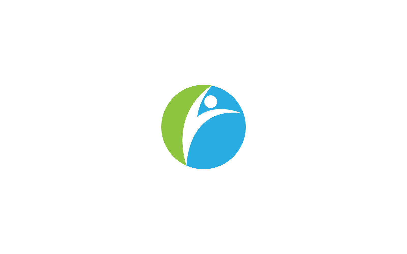 Sağlıklı Yaşam insanlar şablon vektör simgesi logosu