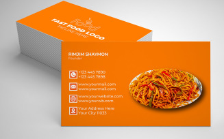 Corporate Business Card Template - Business Card Design