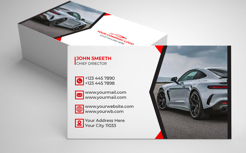 Creative Business Card Template - Business Card Design Creative Corporate Identity