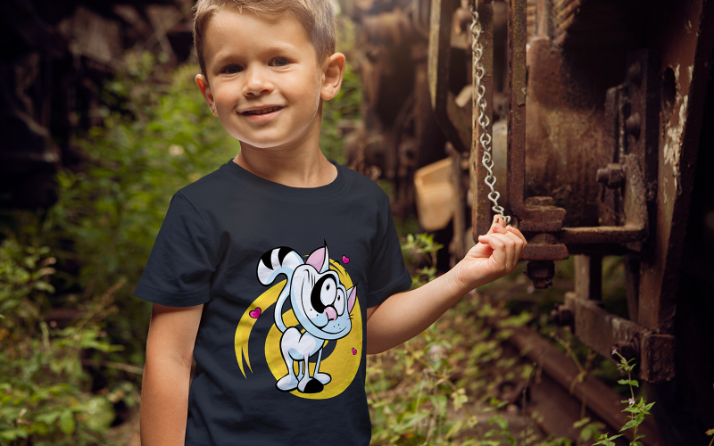 creative illustration for kids-0349-24 T-shirt