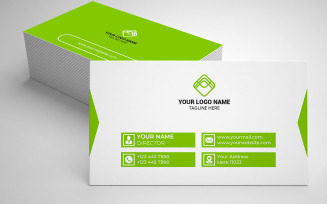 Simple and minimal business card template Design New