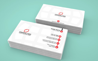 Modern and Clean Business Card Design (220)