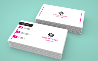 Simple and clean modern business card Design