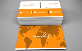 Visiting Card Template with Customizable Designs - 331