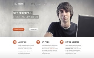 Designer Portfolio WordPress Theme