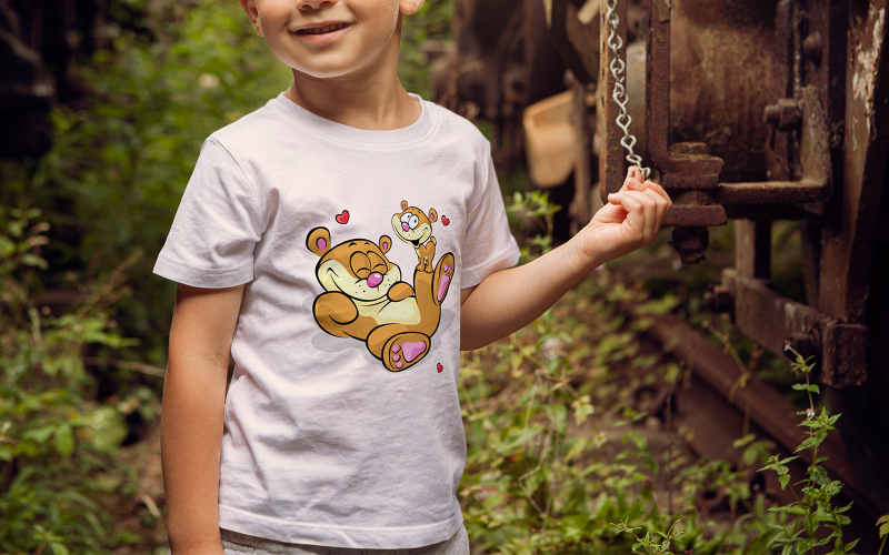 creative illustration for kids-0352-24 T-shirt