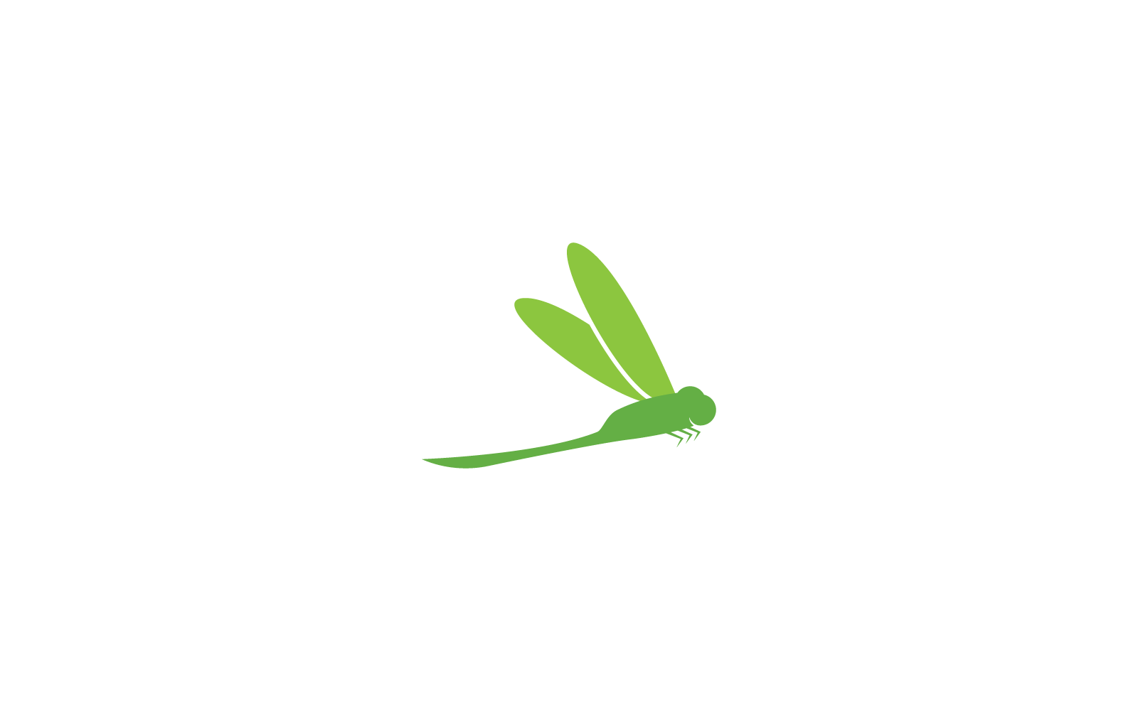 Dragonfly logo vector icon design template