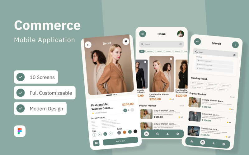 Tuku - Commerce Mobile App UI Element