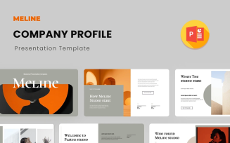 Meline -Company Profile Presentation Template