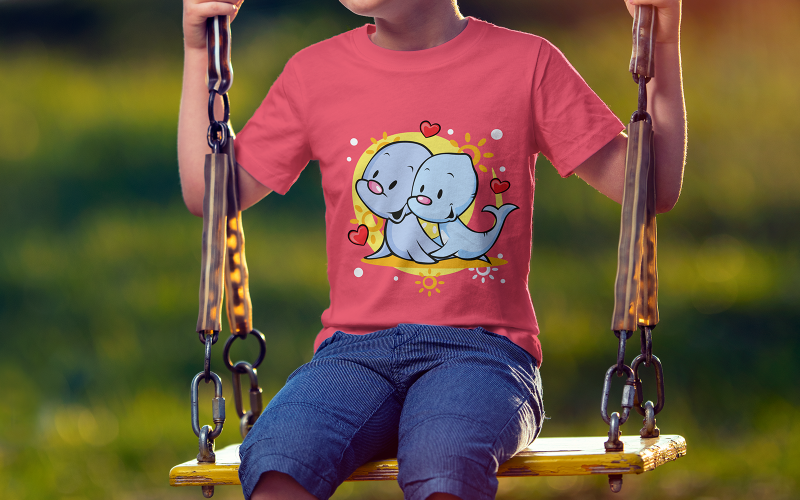 creative illustration for kids-0357-24 T-shirt