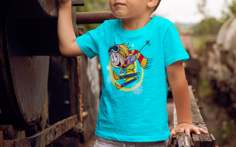 creative illustration for kids-0358-24 T-shirt