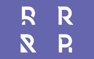 Letter R logo design Logo template, Creative R logo vector symbol V15
