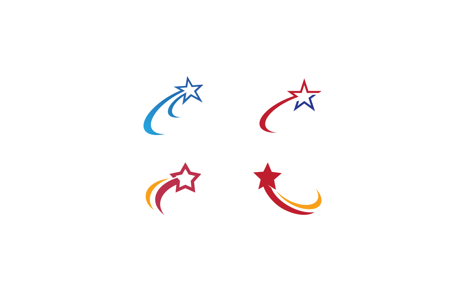 Star Template vector icon logo illustration design Logo Template