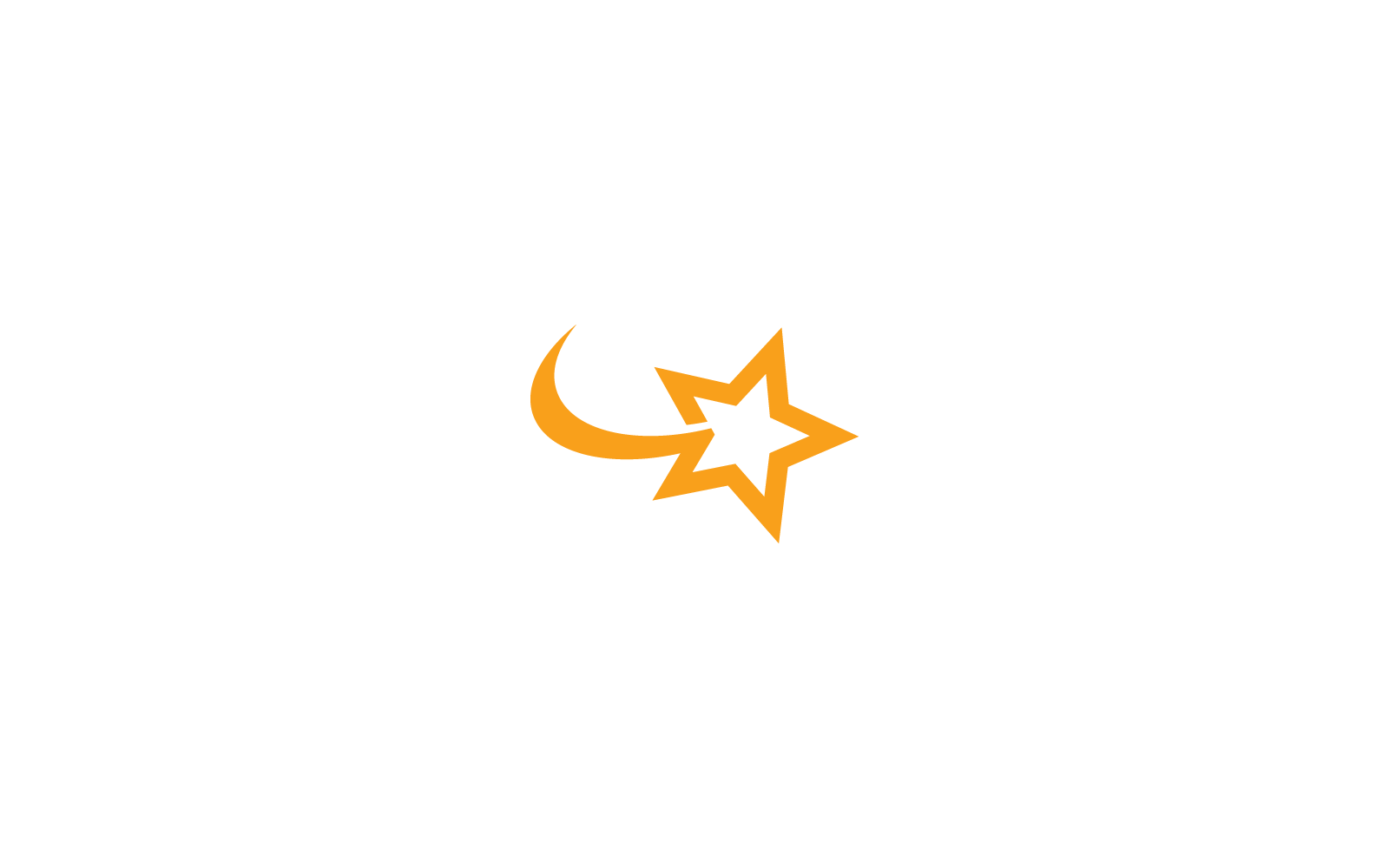 Star vector icon illustration logo flat design Logo Template