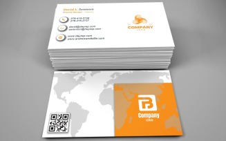 Visiting Card Template with Customizable Designs - 338