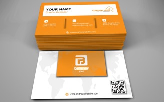 Visiting Card Template with Customizable Designs - 340