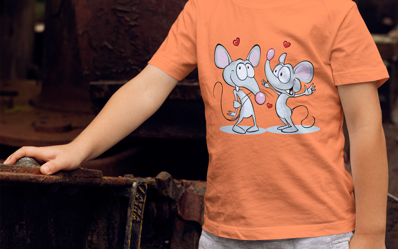 creative illustration for kids-0362-24 T-shirt