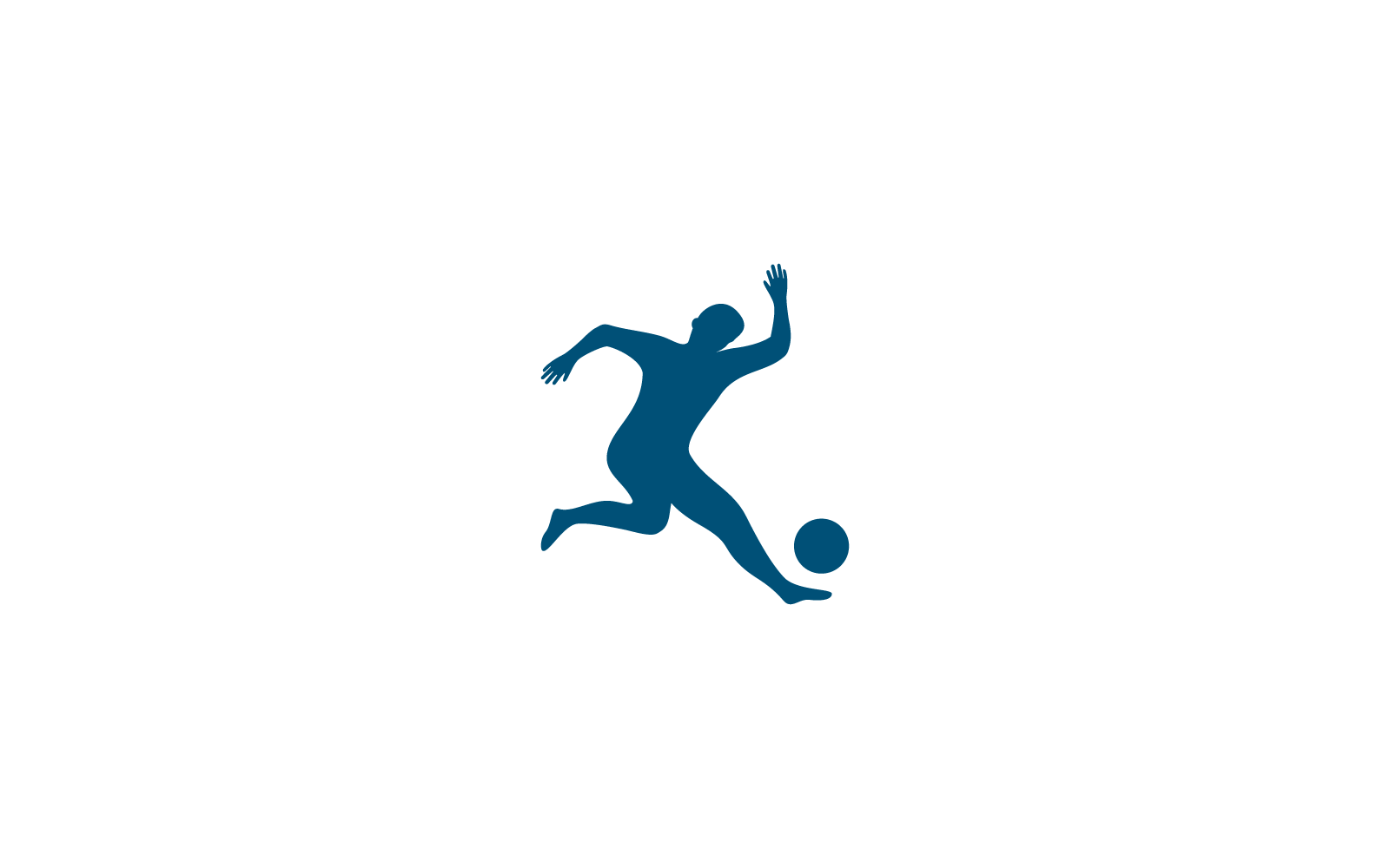 Soccer sport logo vector illustration template