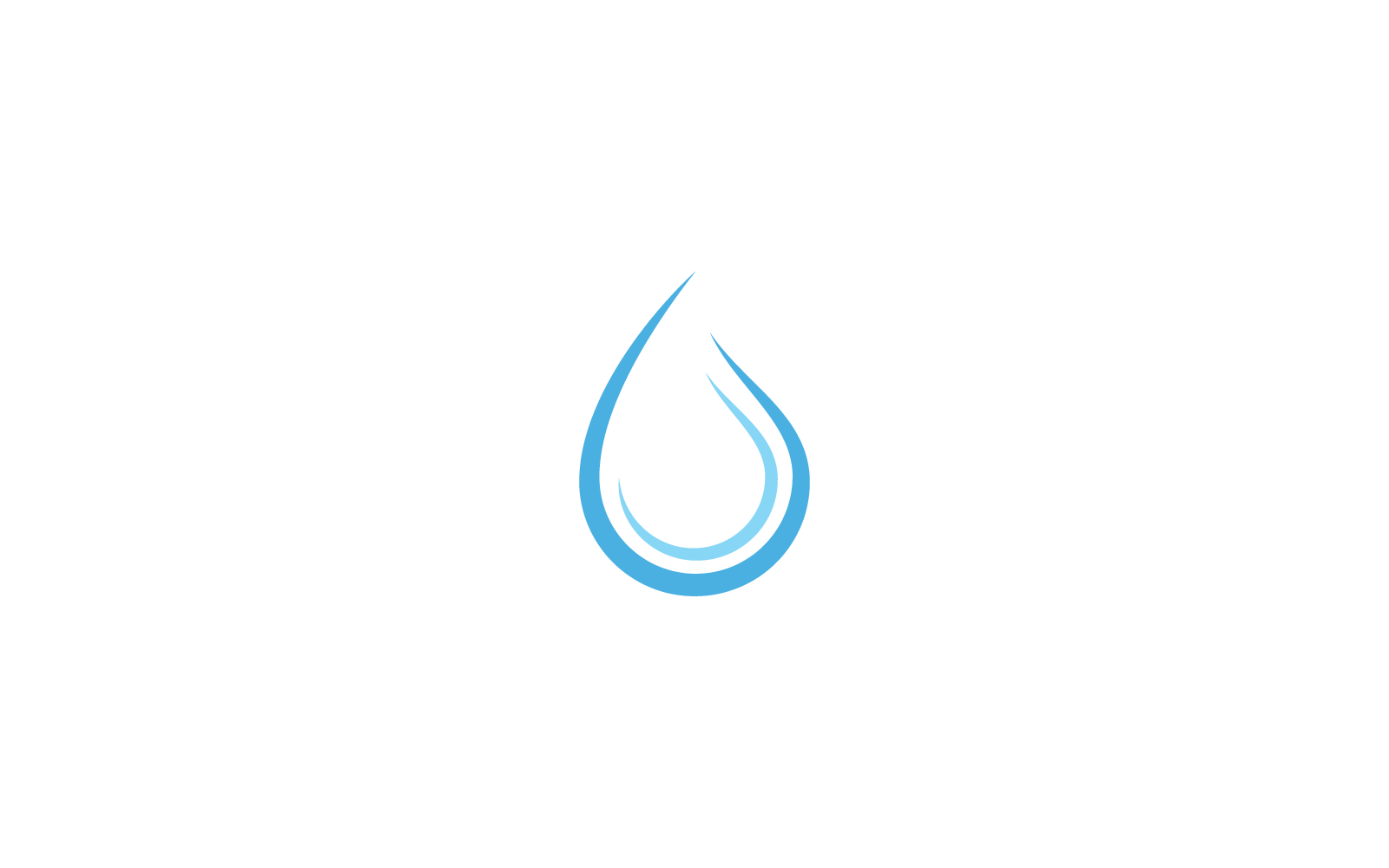 water drop icon design vector illustration logo template