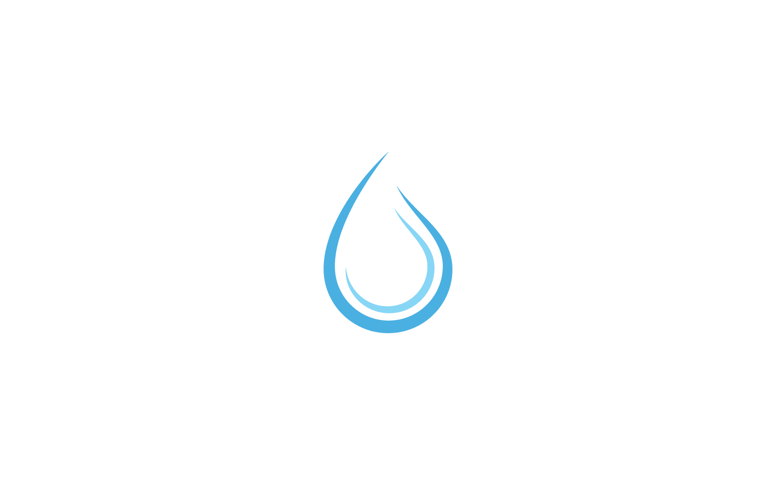 water drop icon design vector illustration logo template Logo Template