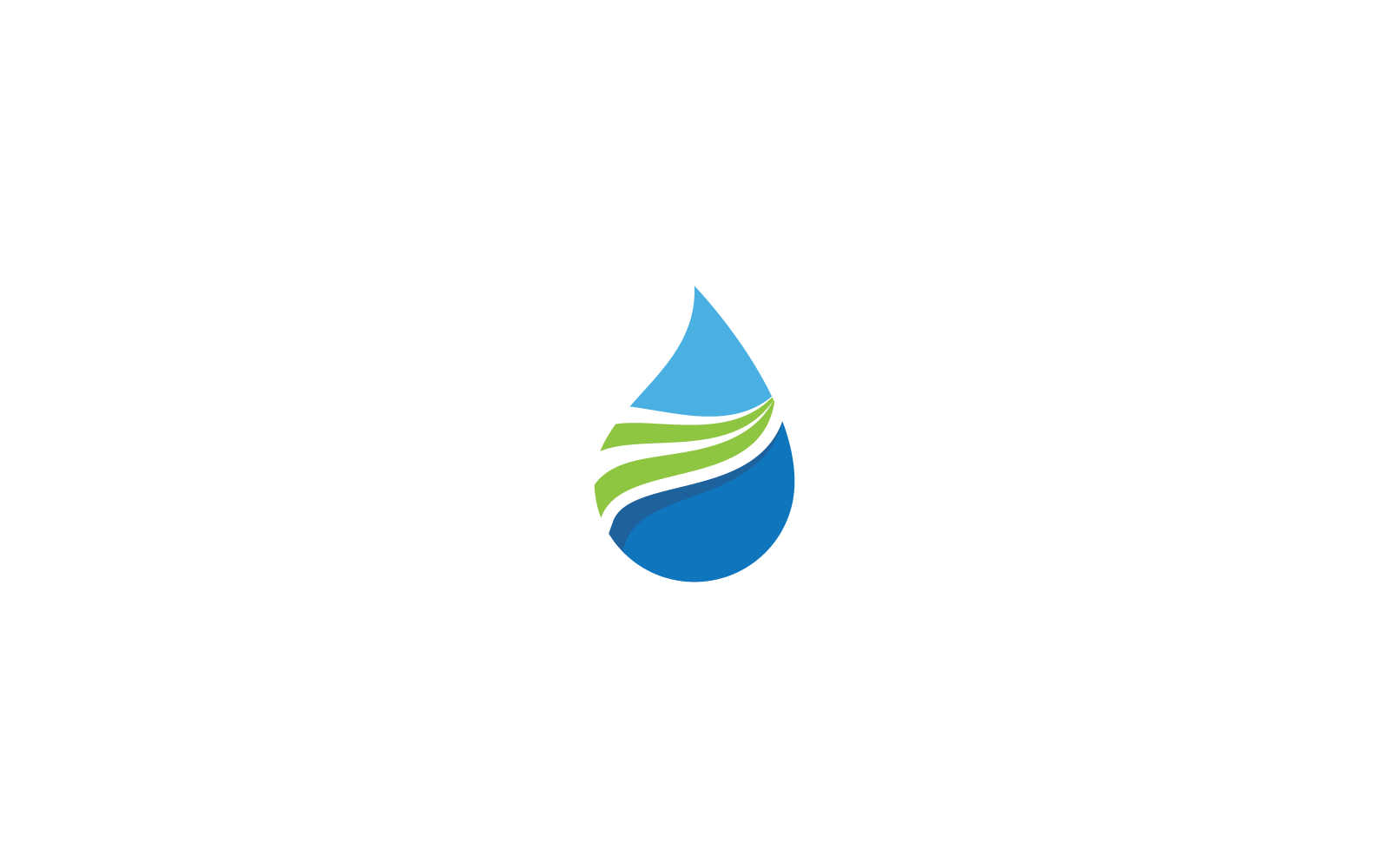 water drop Logo illustration vector illustration