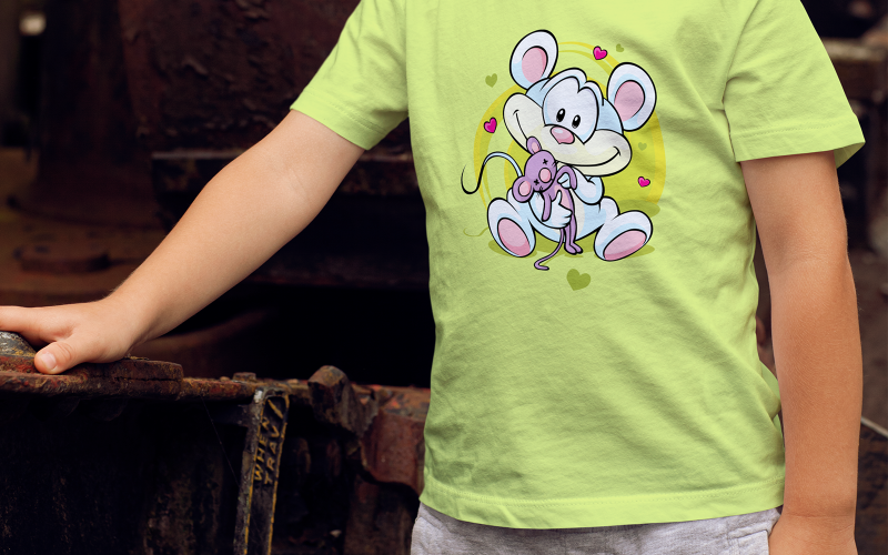 creative illustration for kids-0365-24 T-shirt