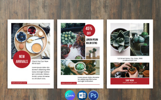 Multipurpose Postcard Template. Psd, Word & Canva