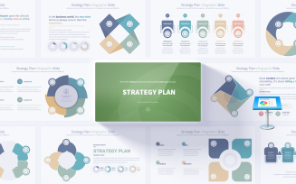 Comprehensive Strategy Plan Keynote Infographic Template