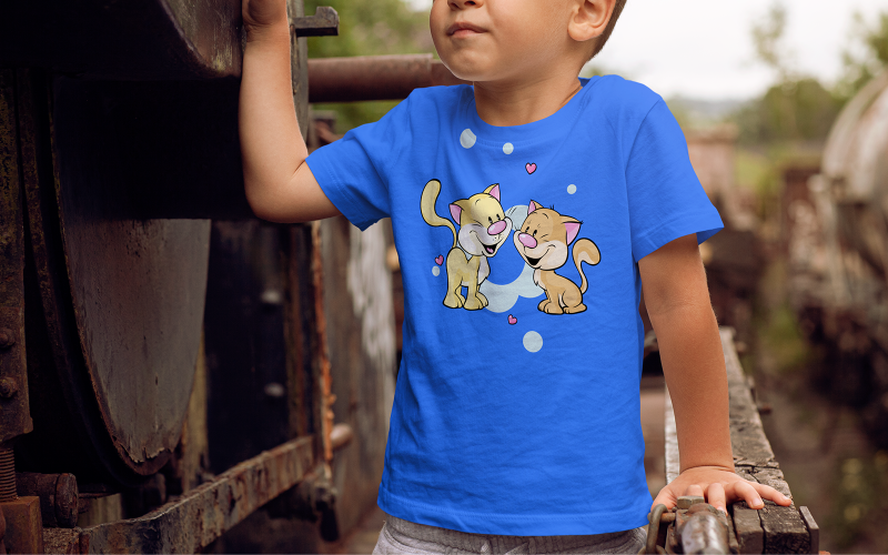 creative illustration for kids-0368-24 T-shirt