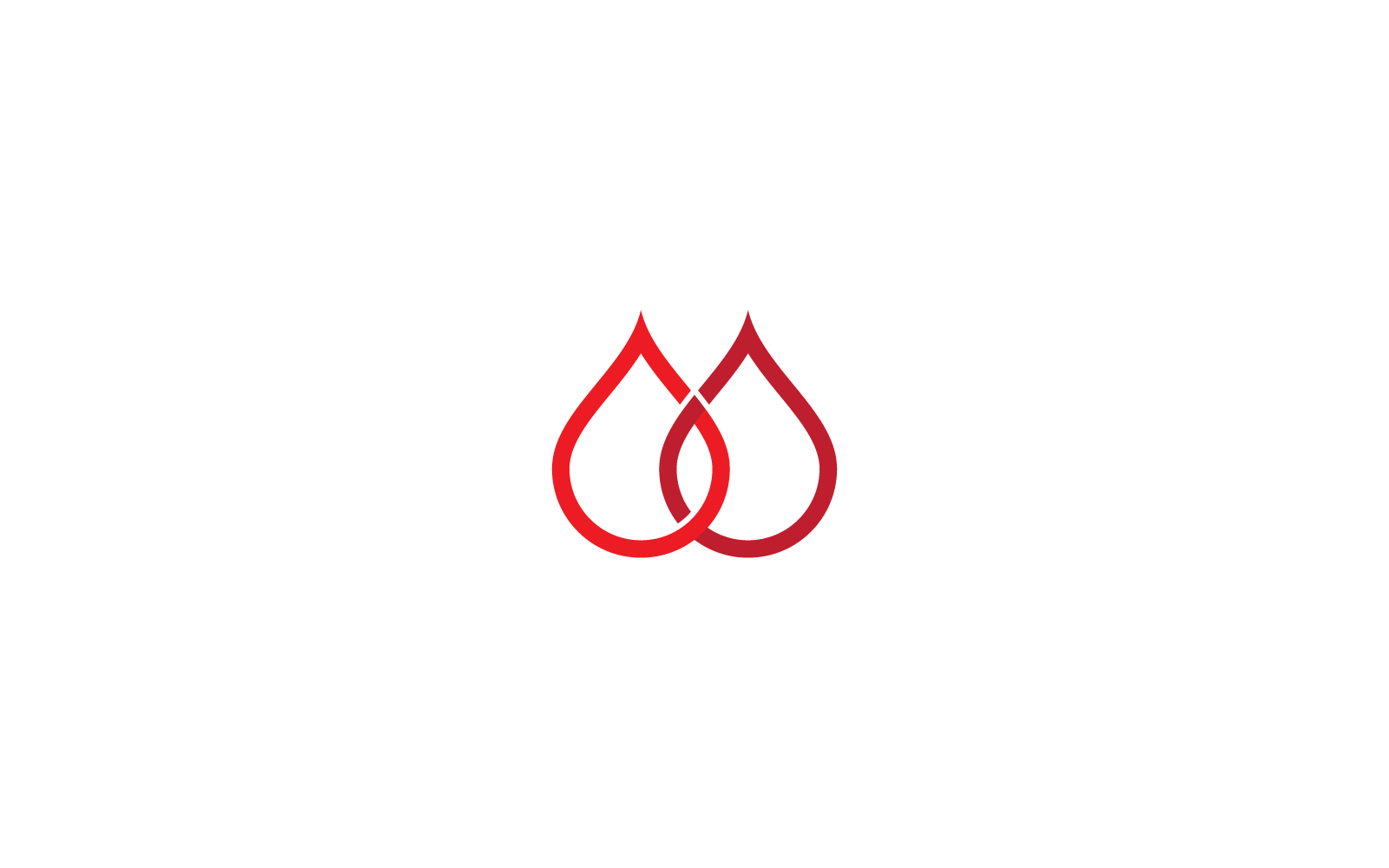 Blood design illustration logo vector template