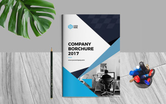 Company Brochure Template Design indesign file