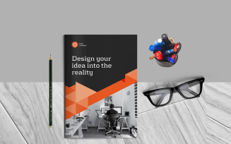 Company Brochure Template with indesign file