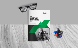 Corporate company profile brochure template with indesign