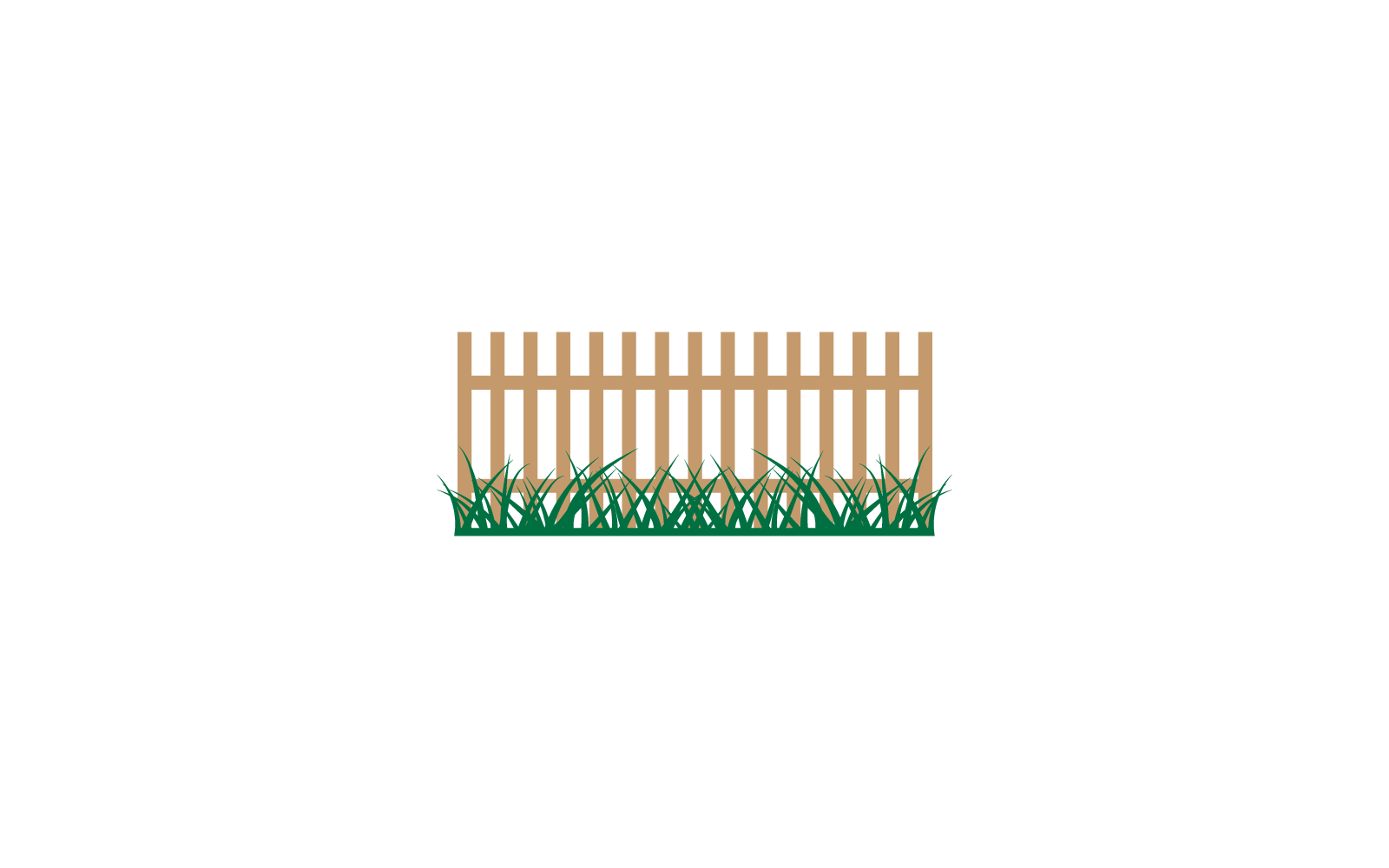 Fence logo icon vector illustration template