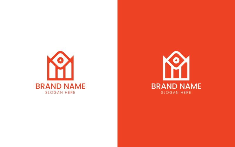 Letter M architecture logo-08-262 Logo Template