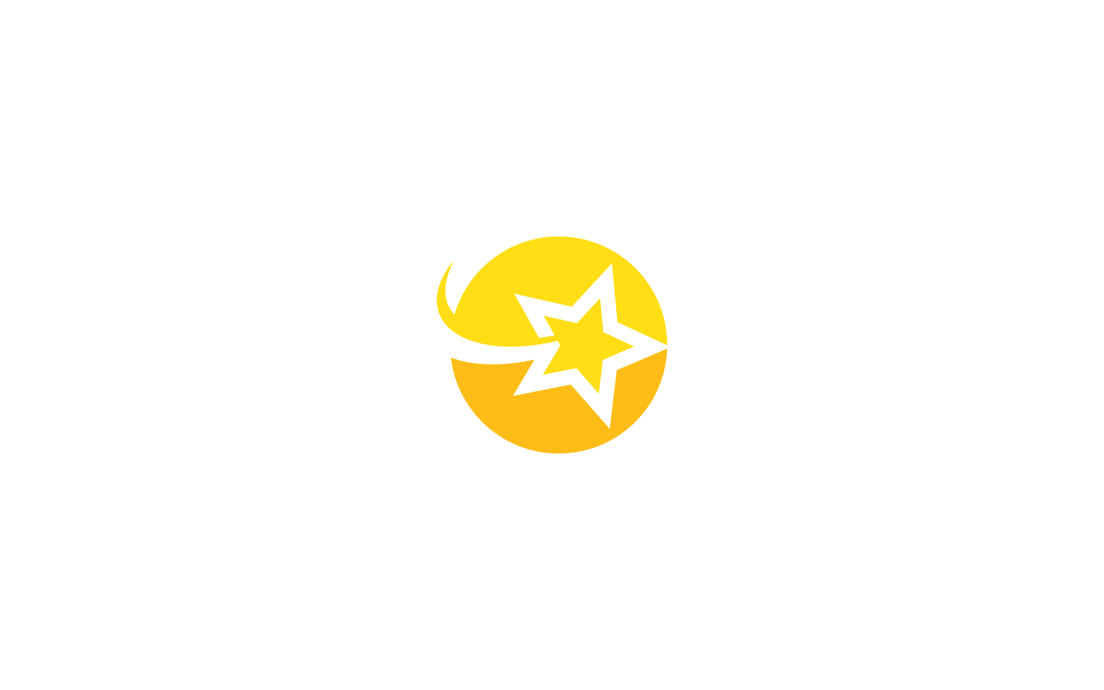 Star Template vector icon illustration logo flat design Logo Template