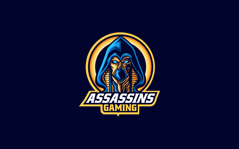 Assassin E- Sport and Sport Logo Logo Template